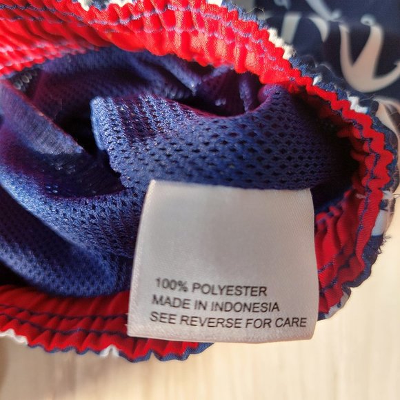 BOCA Classics Men's  Lined  Swim Shorts/Trunks Size (L),  Anchor Print - Picture 9 of 9